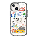 4972-iphone-13-mini-golden-case-magsafe-compatible-transparent-black