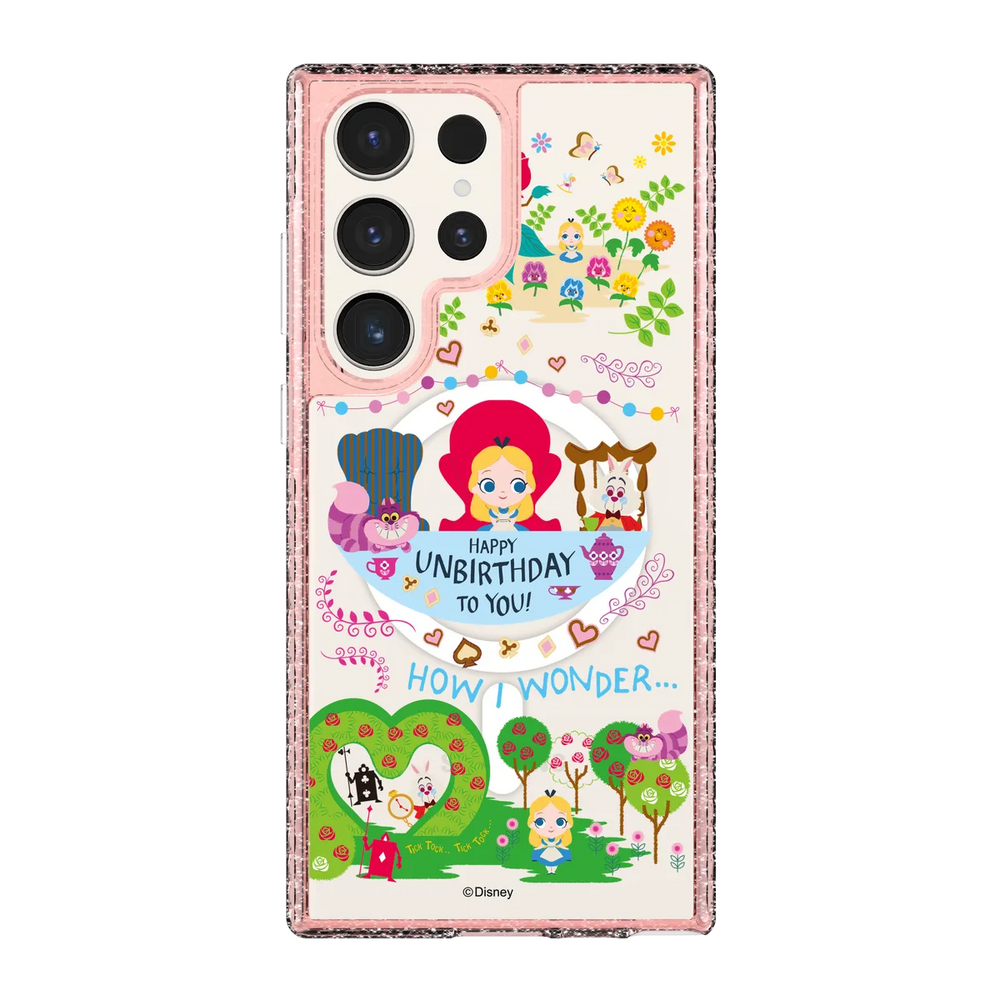 4973-galaxy-s23-ultra-golden-case-magsafe-compatible-pink-glitter