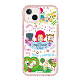 4973-iphone-13-golden-case-magsafe-compatible-pink-glitter