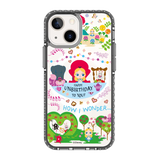 4973-iphone-13-mini-golden-case-magsafe-compatible-transparent-black