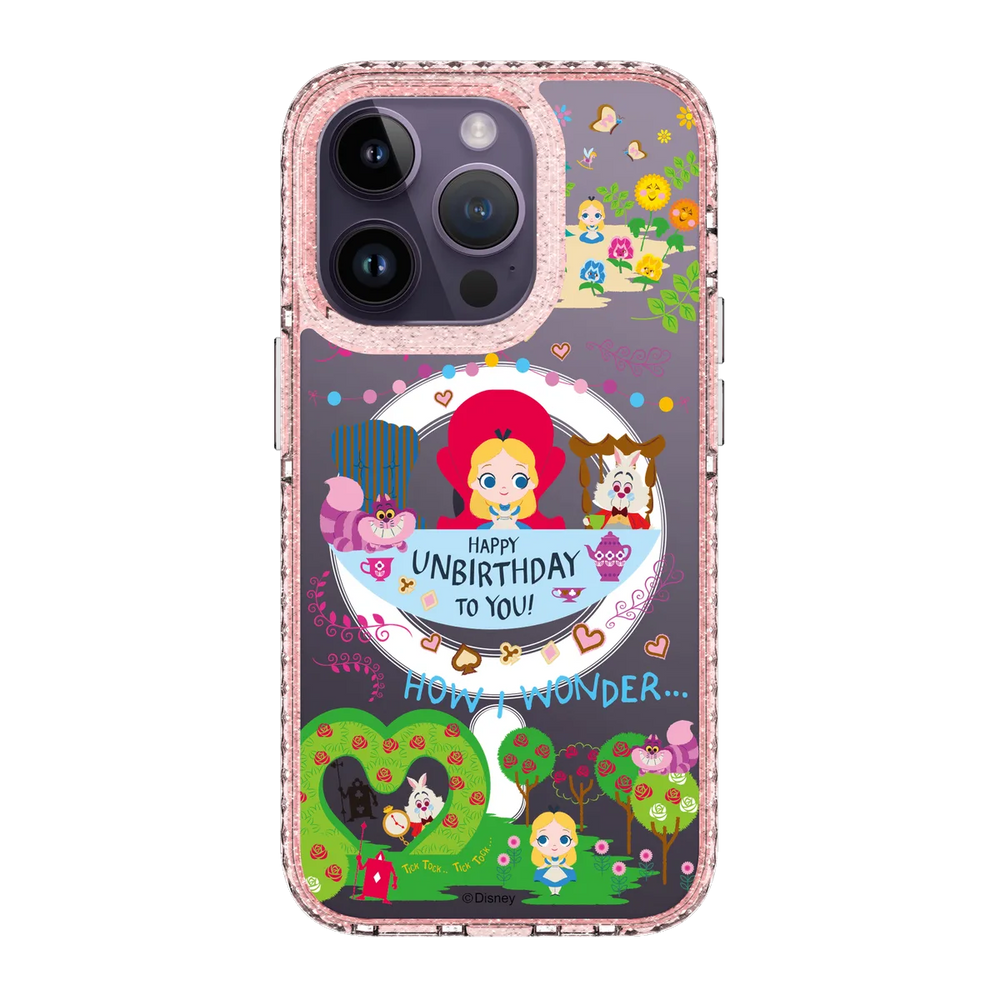 4973-iphone-14-pro-golden-case-magsafe-compatible-pink-glitter