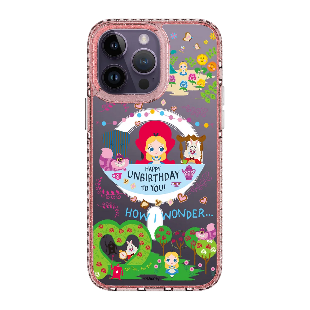 4973-iphone-14-pro-max-golden-case-magsafe-compatible-pink-glitter