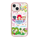 4973-iphone-15-golden-case-magsafe-compatible-pink-glitter