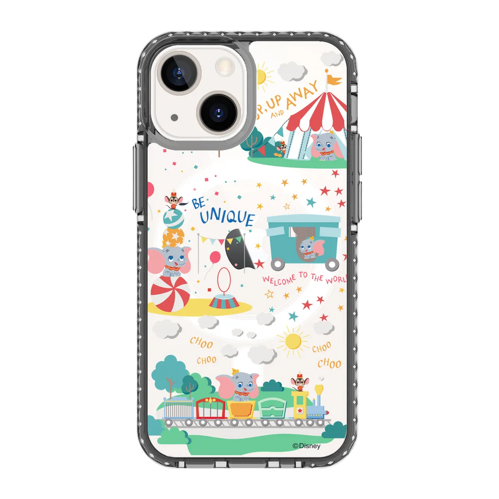 4974-iphone-13-mini-golden-case-magsafe-compatible-transparent-black