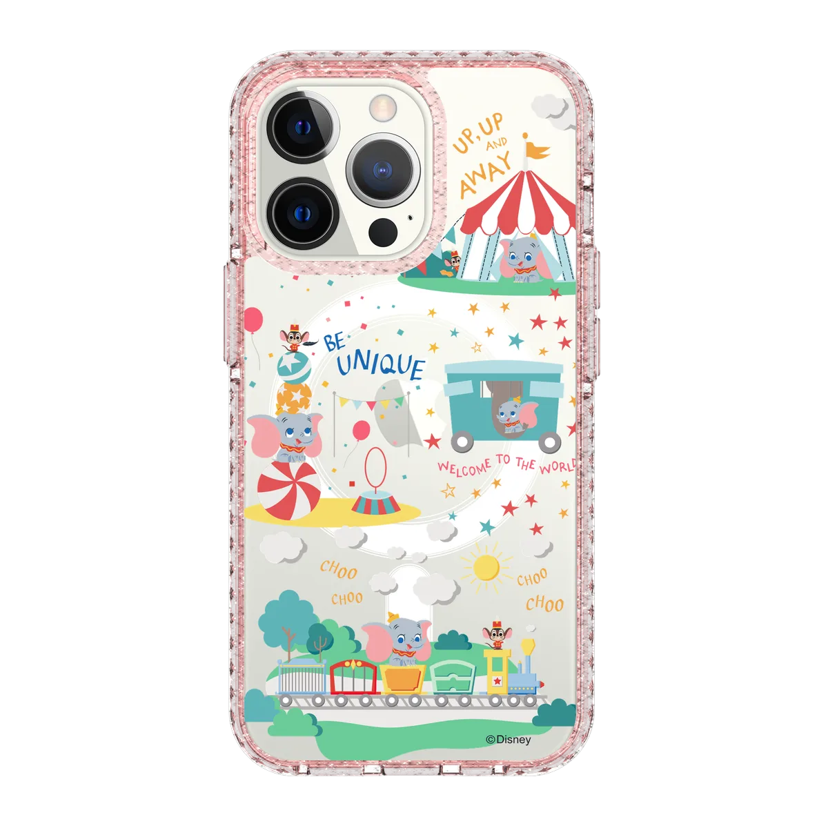 4974-iphone-13-pro-golden-case-magsafe-compatible-pink-glitter