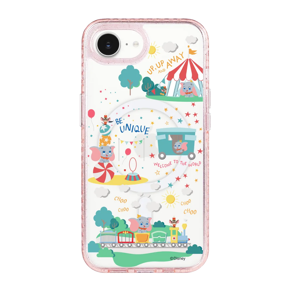 4974-iphone-16-e-golden-case-magsafe-compatible-pink-glitter