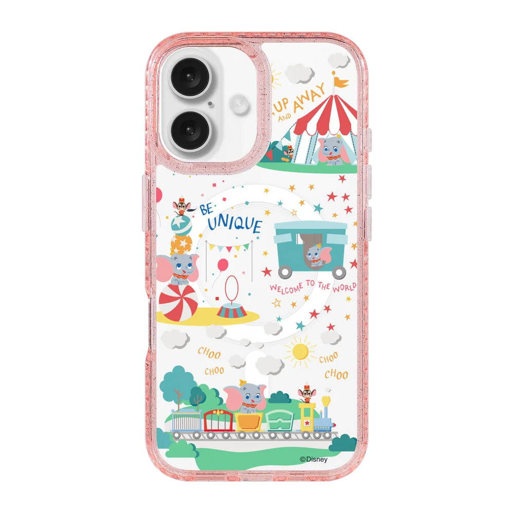 4974-iphone-16-golden-case-magsafe-compatible-pink-glitter