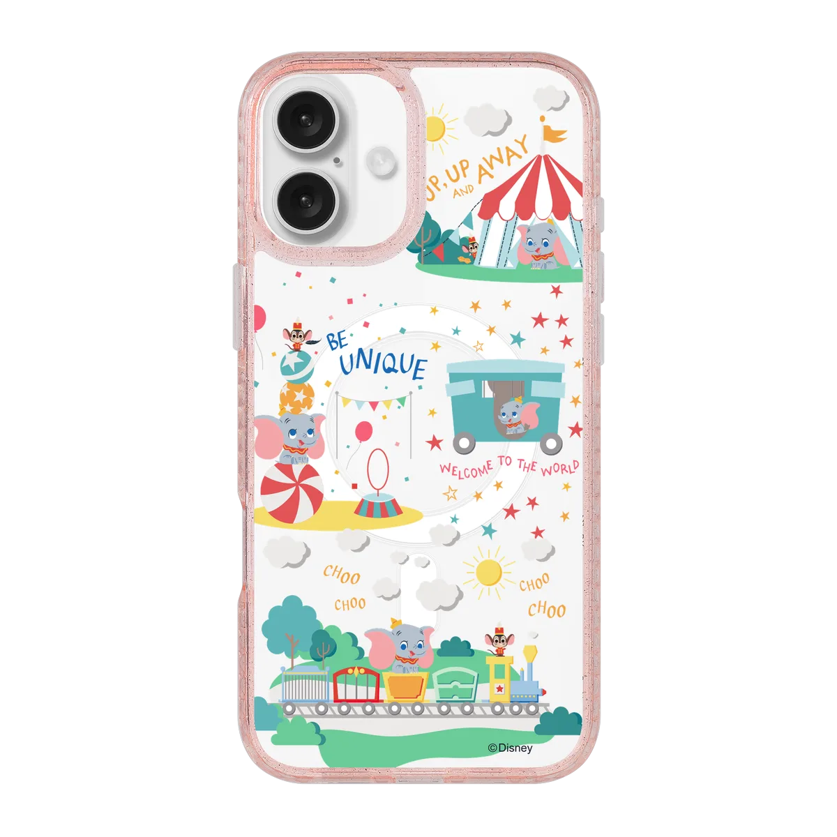 4974-iphone-16-plus-golden-case-magsafe-compatible-pink-glitter