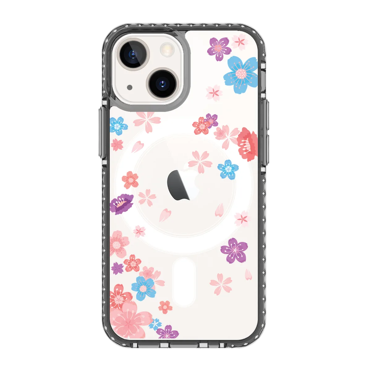 5133-iphone-13-mini-golden-case-magsafe-compatible-transparent-black