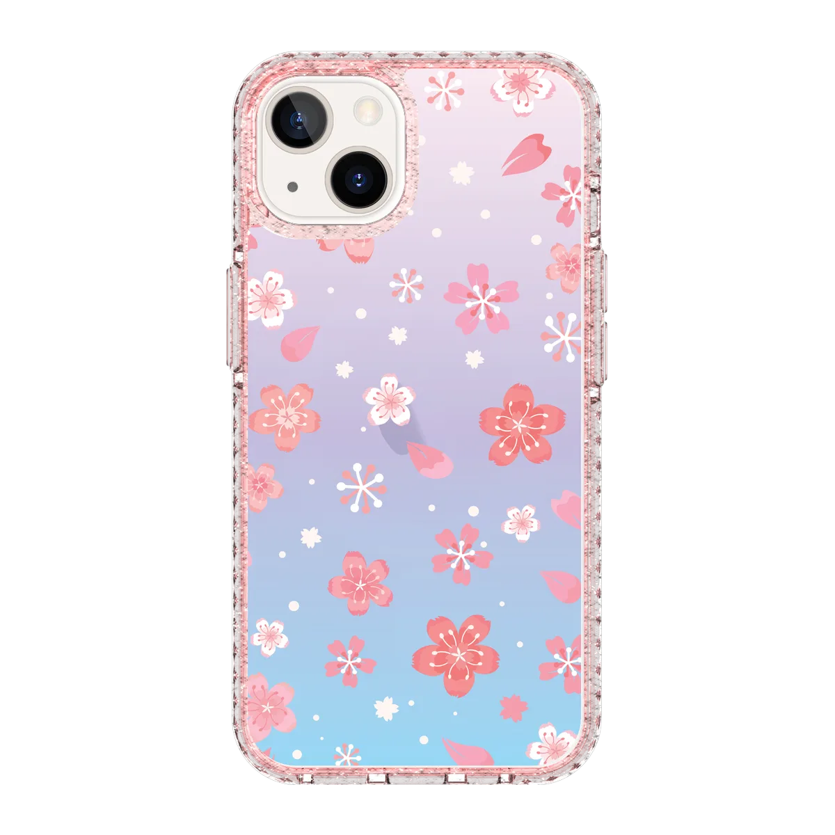 5134-iphone-13-golden-case-magsafe-compatible-pink-glitter