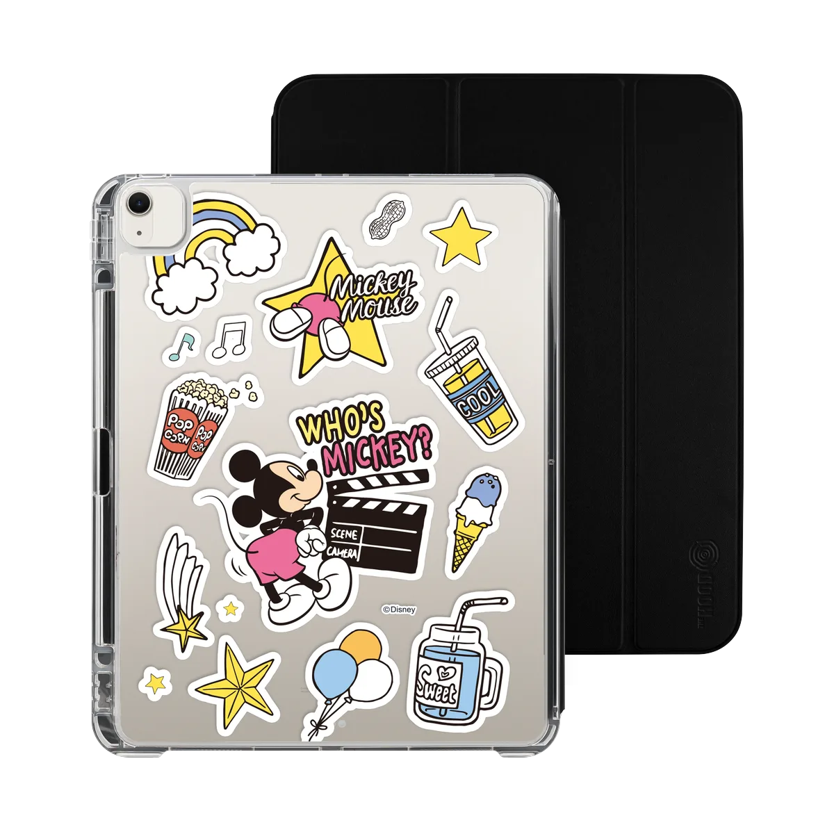 iPadケース POP BY JUN fragment FRGMT 13inch PC CASE 5171 Mickey Mouse - iPad Air 6 / 7 / 8 (13