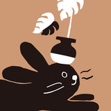5295 Comfy Happy Bunny Milk Tea