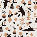 5297 Comfy Happy Bunny Milk Tea