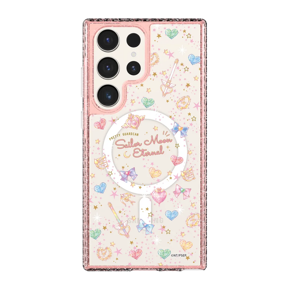 5326-galaxy-s23-ultra-golden-case-magsafe-compatible-pink-glitter