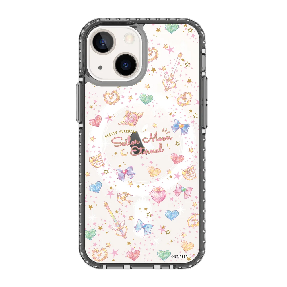 5326-iphone-13-mini-golden-case-magsafe-compatible-transparent-black