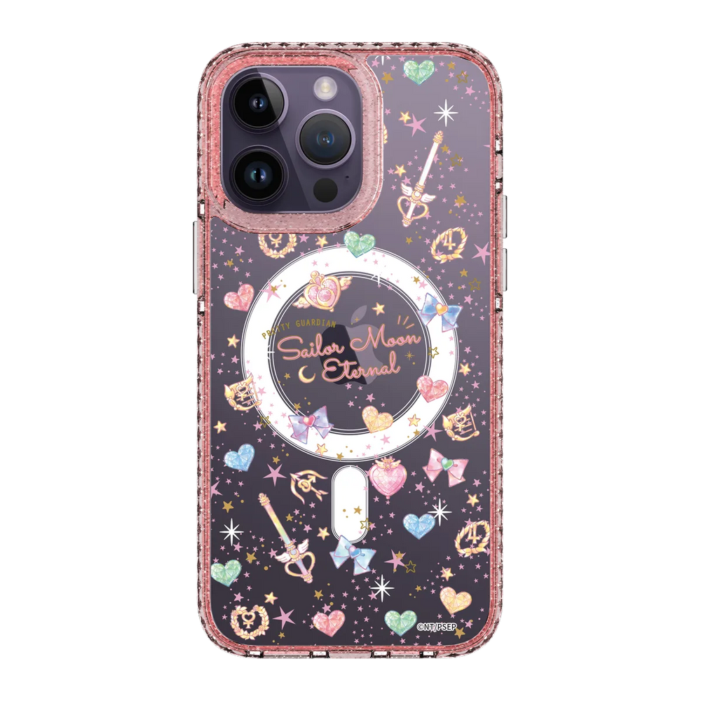5326-iphone-14-pro-max-golden-case-magsafe-compatible-pink-glitter