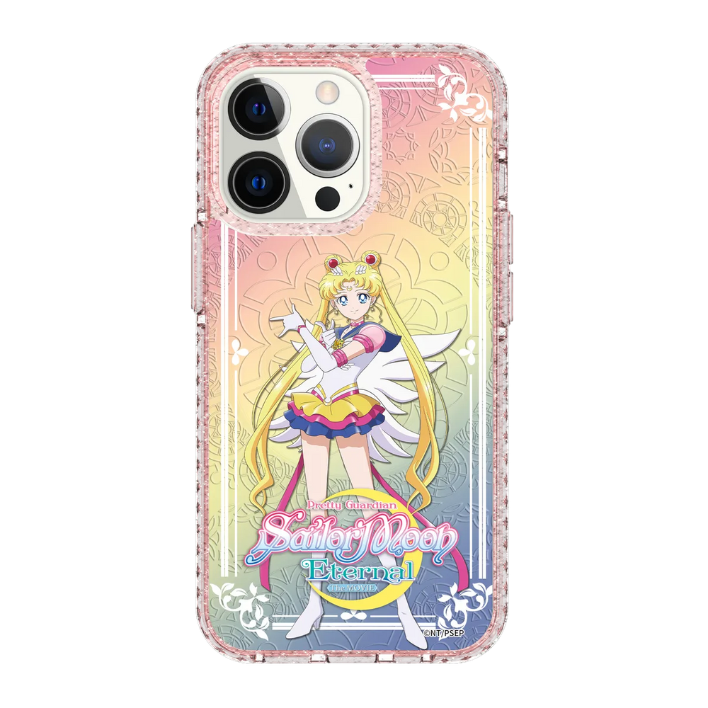 5327-iphone-13-pro-golden-case-magsafe-compatible-pink-glitter