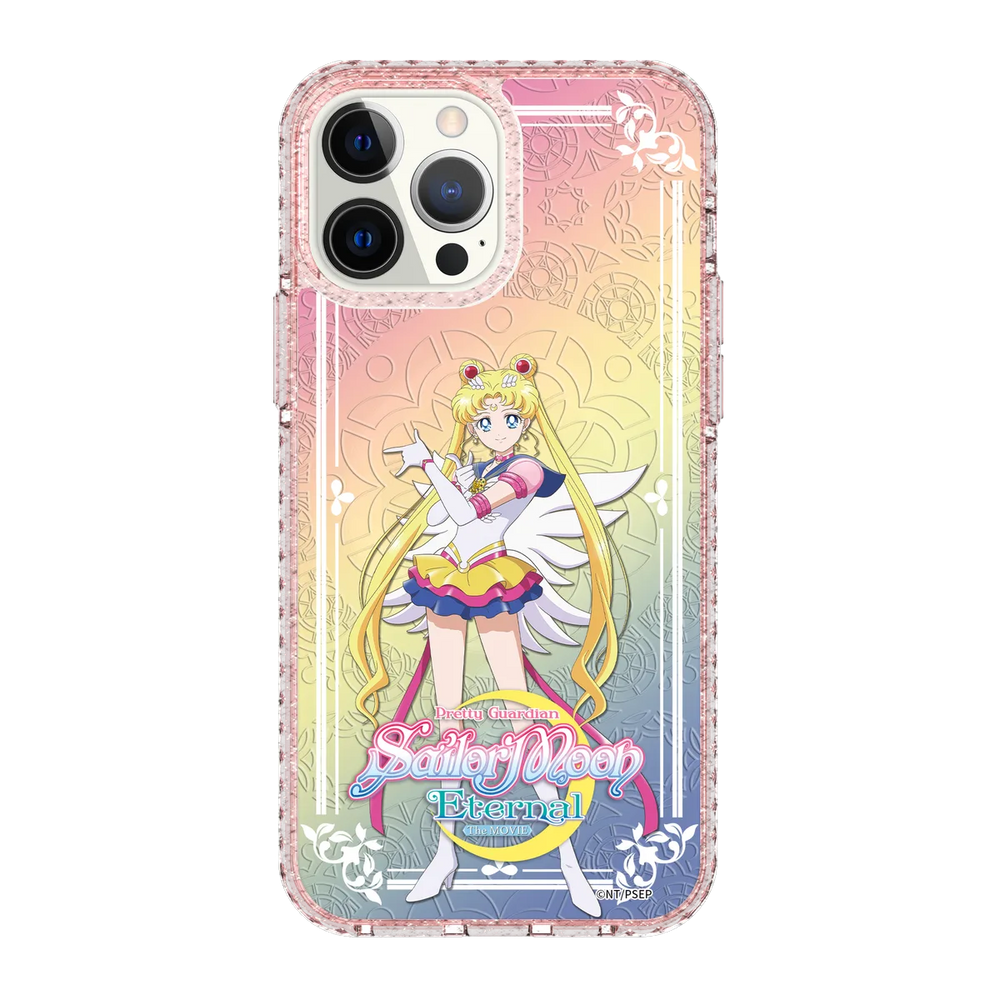 5327-iphone-13-pro-max-golden-case-magsafe-compatible-pink-glitter