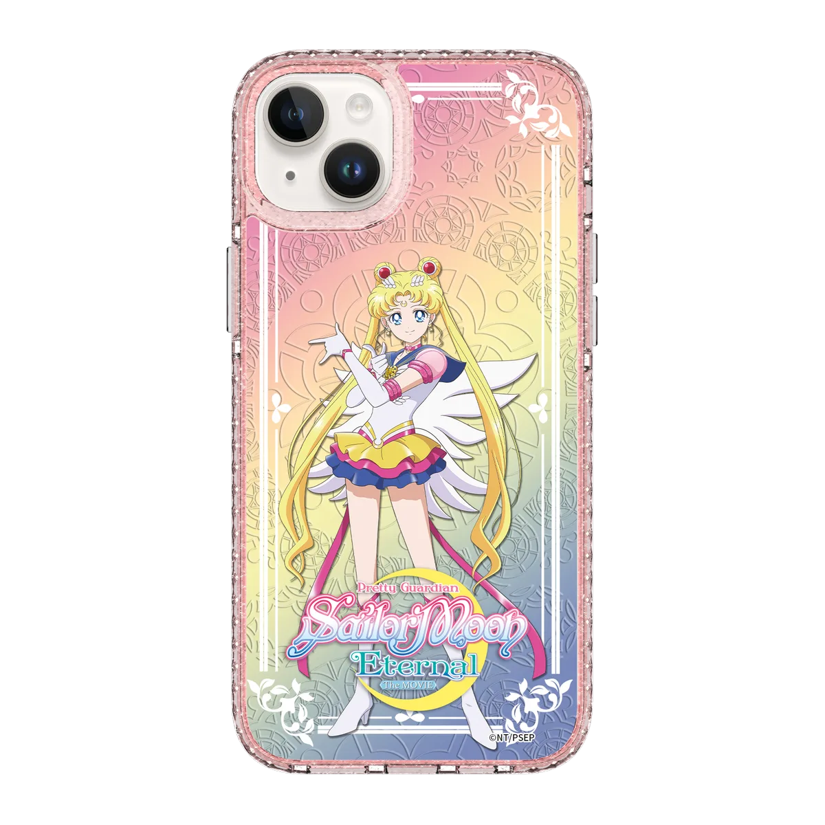 5327-iphone-14-plus-golden-case-magsafe-compatible-pink-glitter