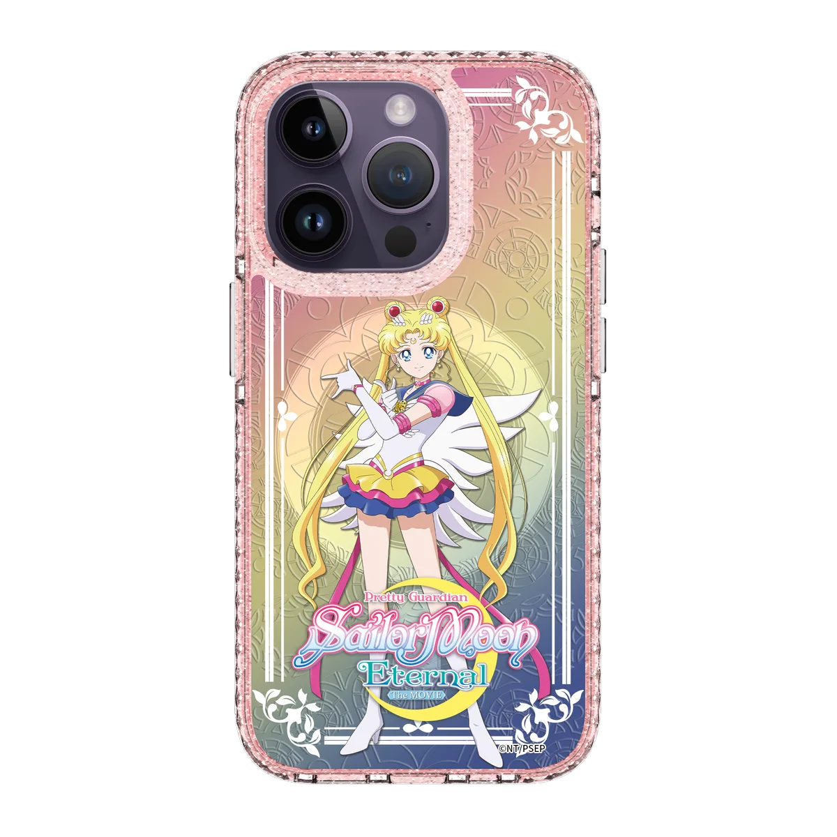 5327-iphone-14-pro-golden-case-magsafe-compatible-pink-glitter