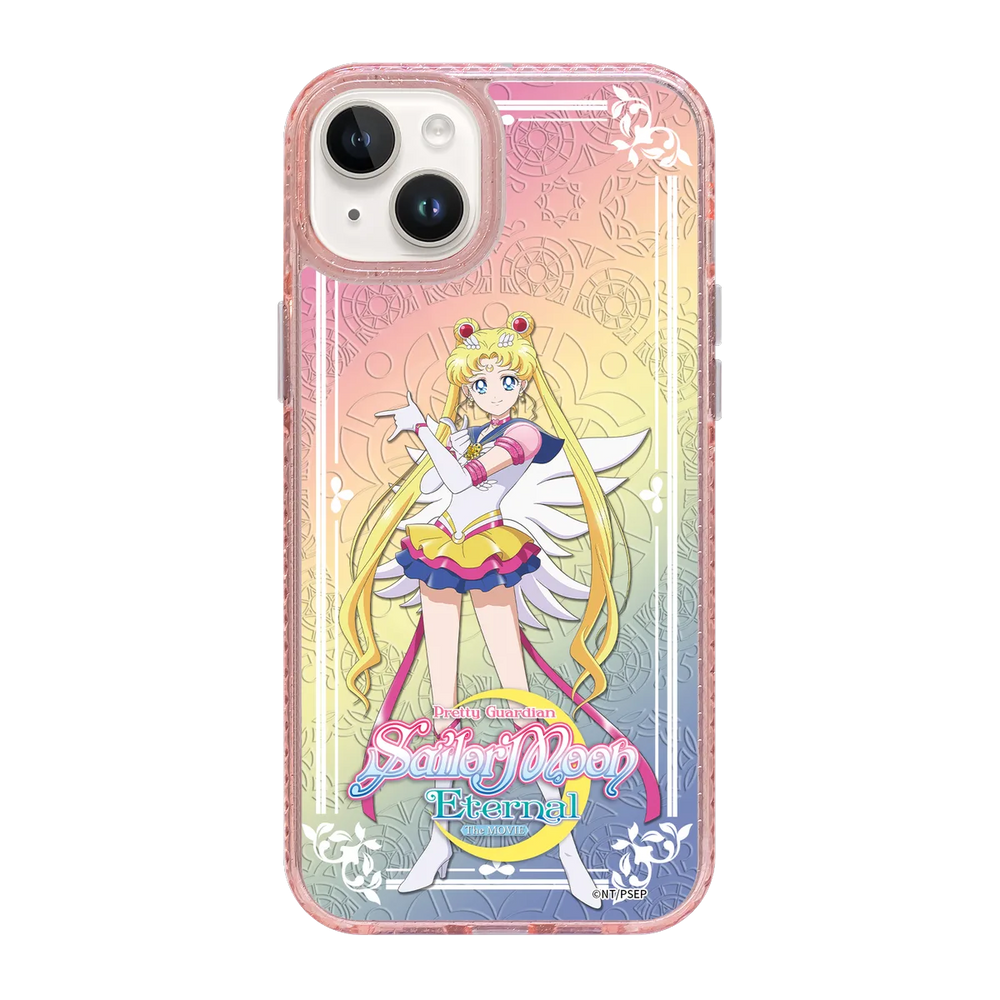 5327-iphone-15-plus-golden-case-magsafe-compatible-pink-glitter