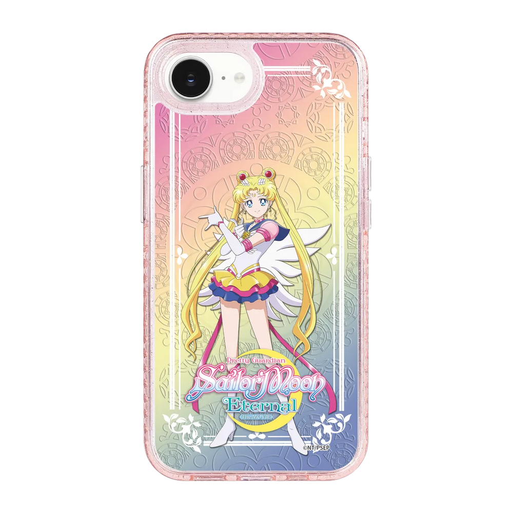 5327-iphone-16-e-golden-case-magsafe-compatible-pink-glitter