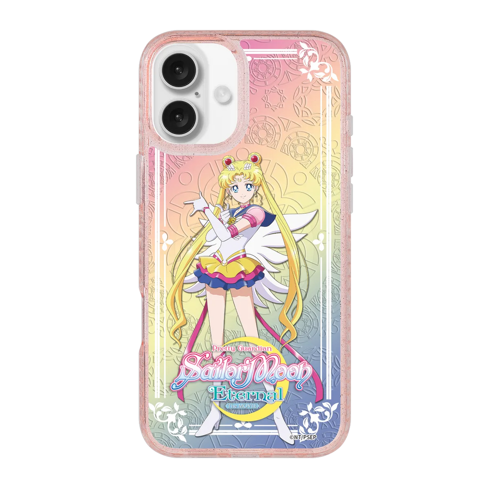 5327-iphone-16-plus-golden-case-magsafe-compatible-pink-glitter