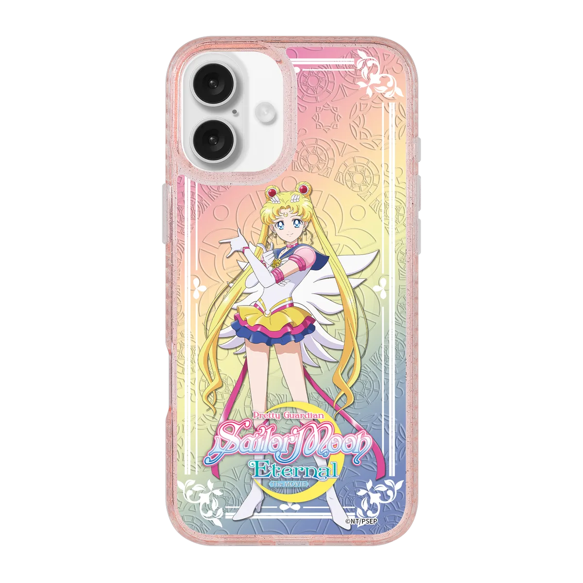 5327-iphone-16-plus-golden-case-magsafe-compatible-pink-glitter