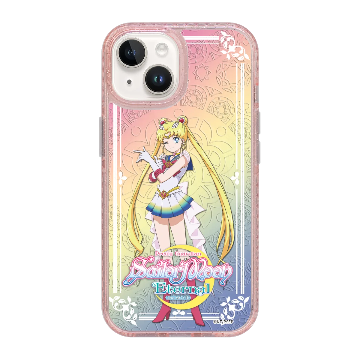 5328-iphone-15-golden-case-magsafe-compatible-pink-glitter