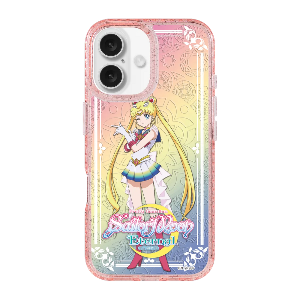 5328-iphone-16-golden-case-magsafe-compatible-pink-glitter
