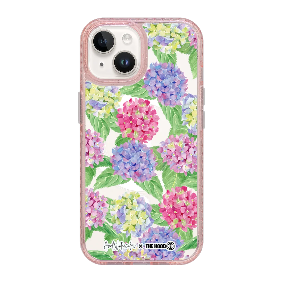 5424-iphone-15-golden-case-magsafe-compatible-pink-glitter