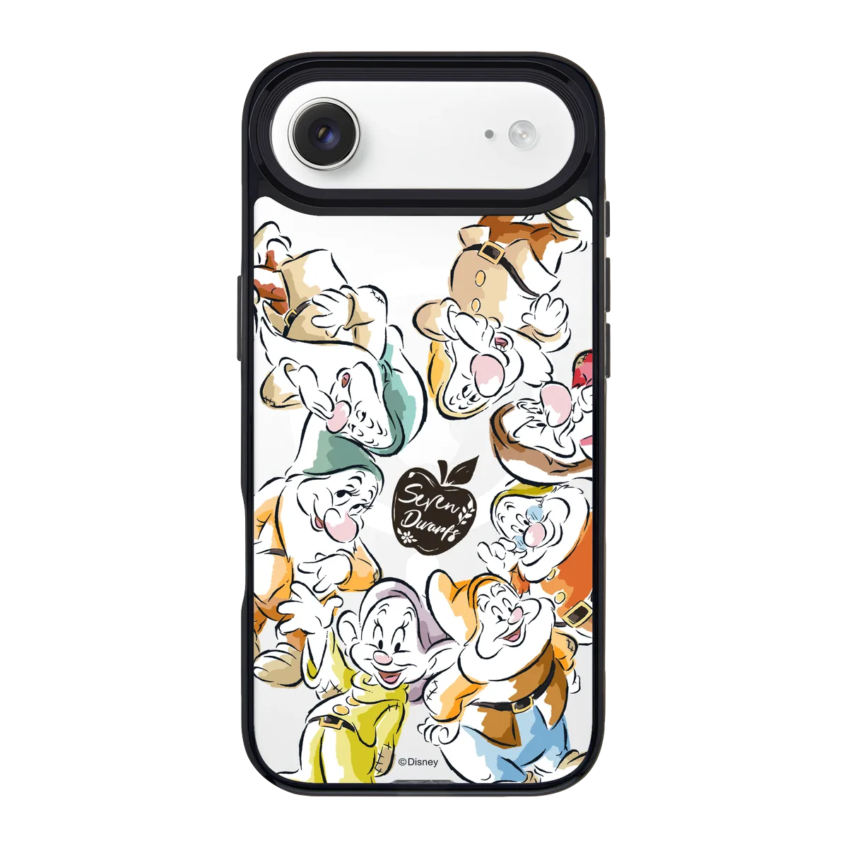 5522-iphone-17-air-goldensnap-case-magsafe-compatible-transparent-black