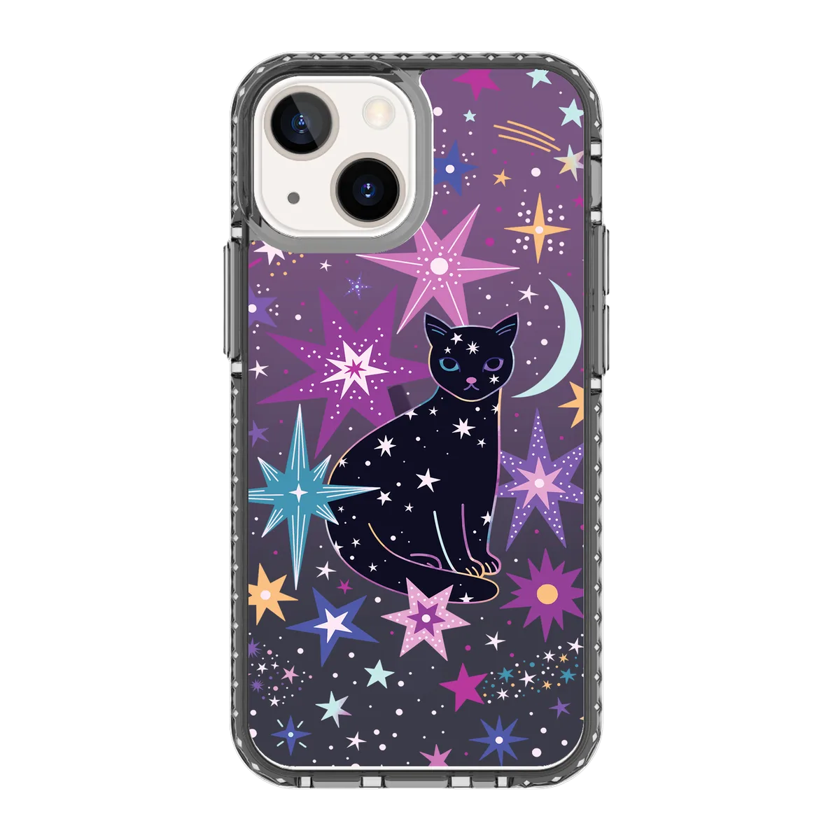 5564-iphone-13-mini-golden-case-magsafe-compatible-transparent-black