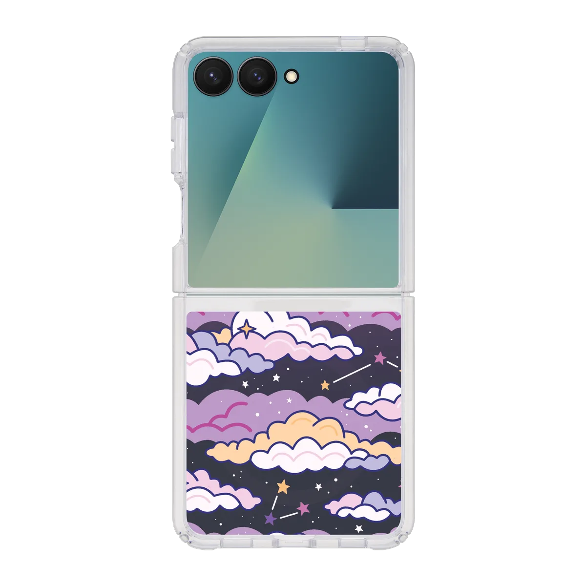 5565-galaxy-z-flip-7-clear-case-magnetic-transparent