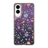 5566-galaxy-s25-edge-golden-case-magsafe-compatible-transparent-black