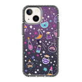 5566-iphone-13-mini-golden-case-magsafe-compatible-transparent-black