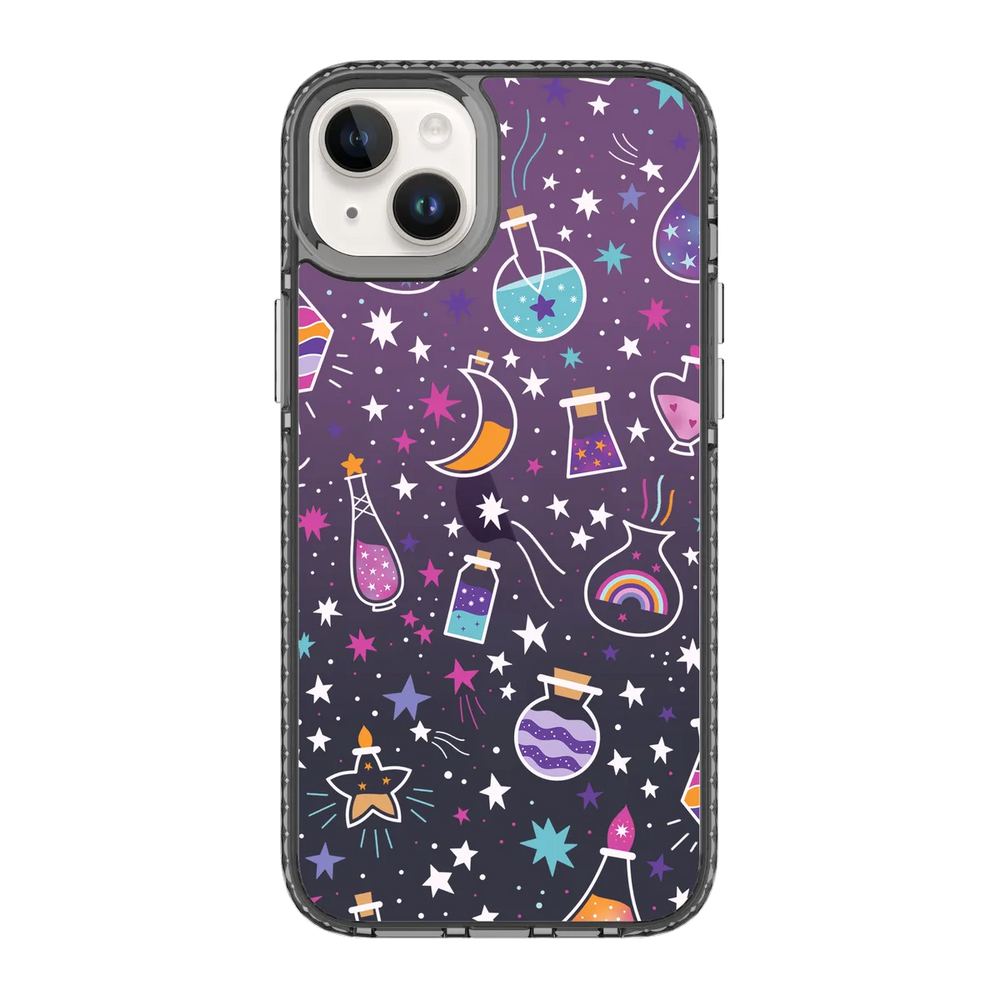 5566-iphone-14-plus-golden-case-magsafe-compatible-transparent-black