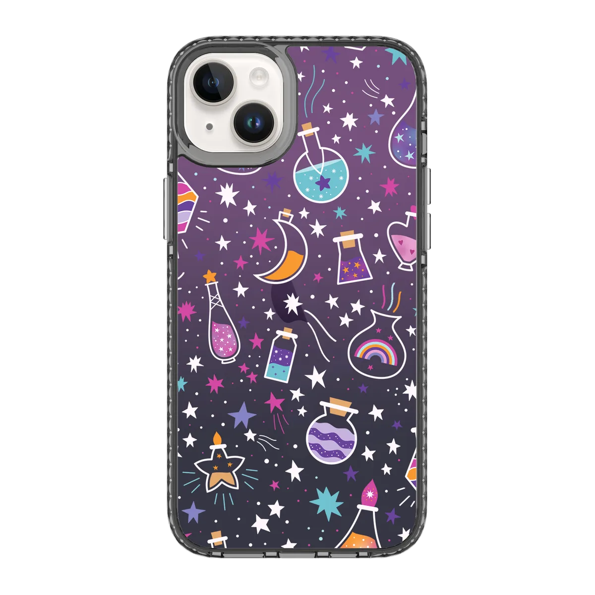 5566-iphone-14-plus-golden-case-magsafe-compatible-transparent-black