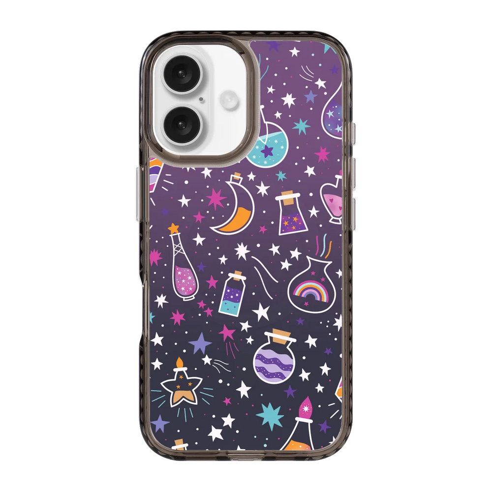 5566-iphone-16-golden-case-magsafe-compatible-transparent-black