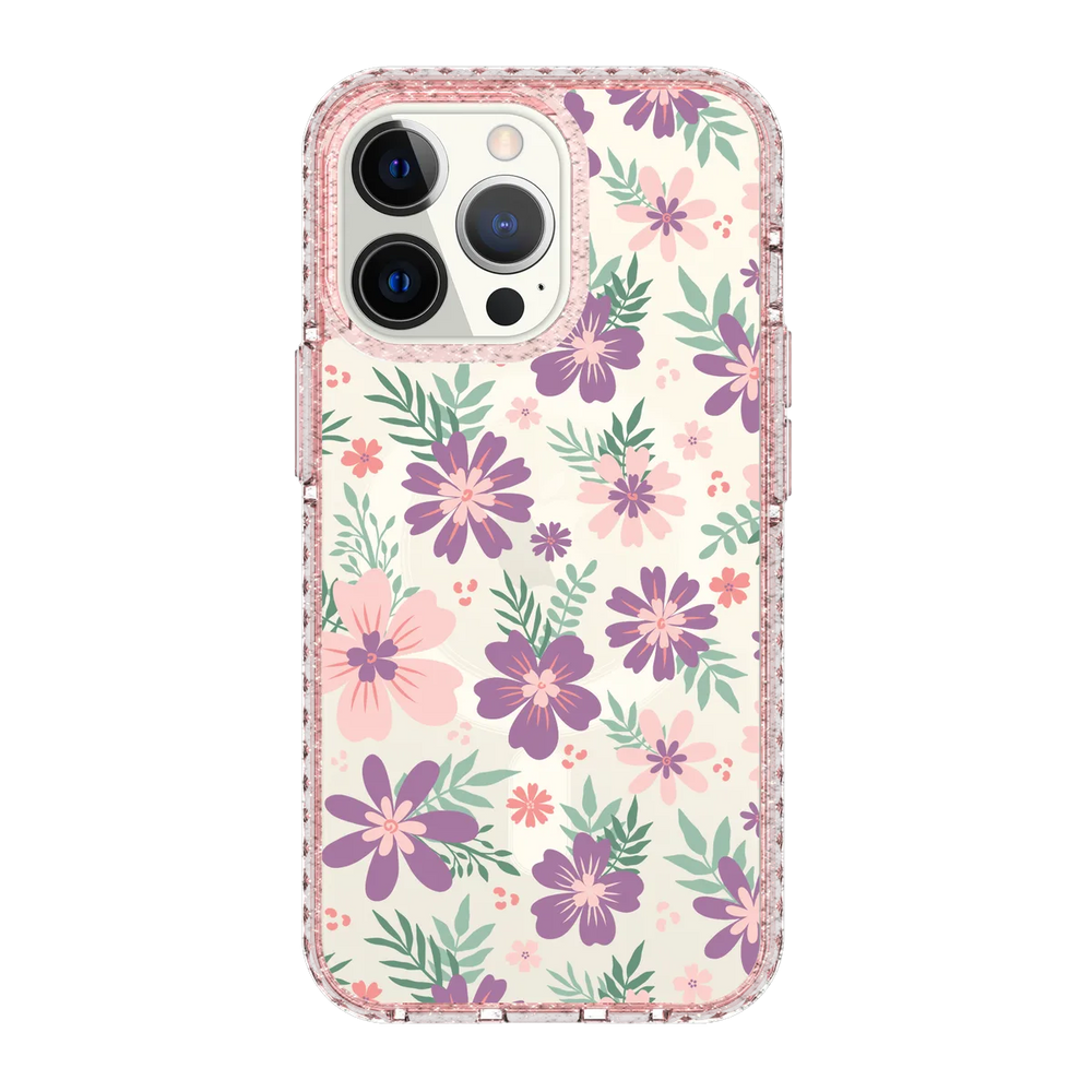 5578-iphone-13-pro-golden-case-magsafe-compatible-pink-glitter