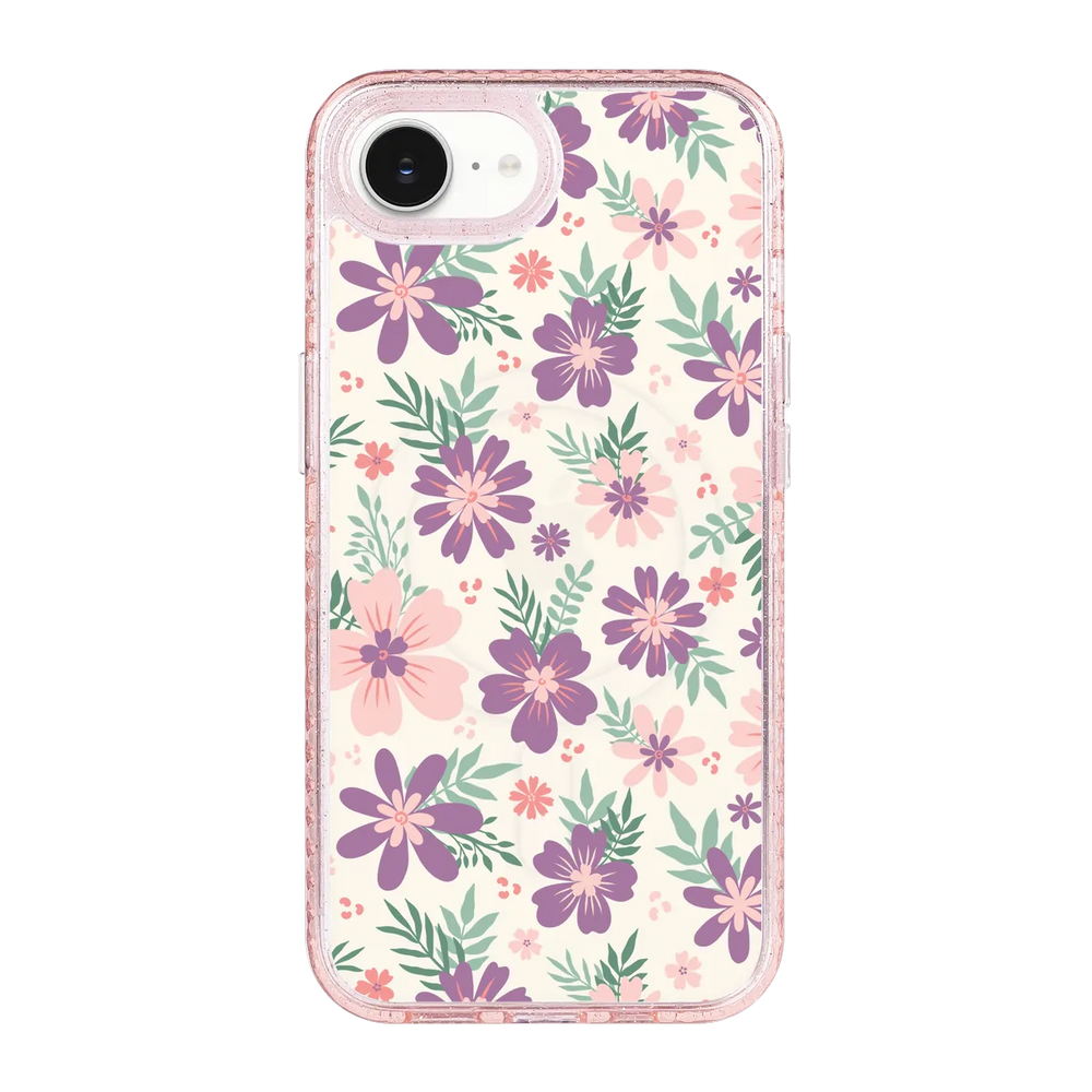 5578-iphone-16-e-golden-case-magsafe-compatible-pink-glitter
