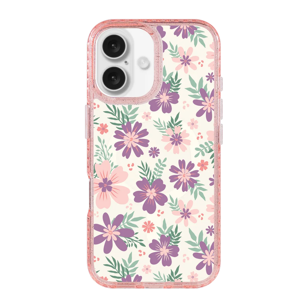 5578-iphone-16-golden-case-magsafe-compatible-pink-glitter