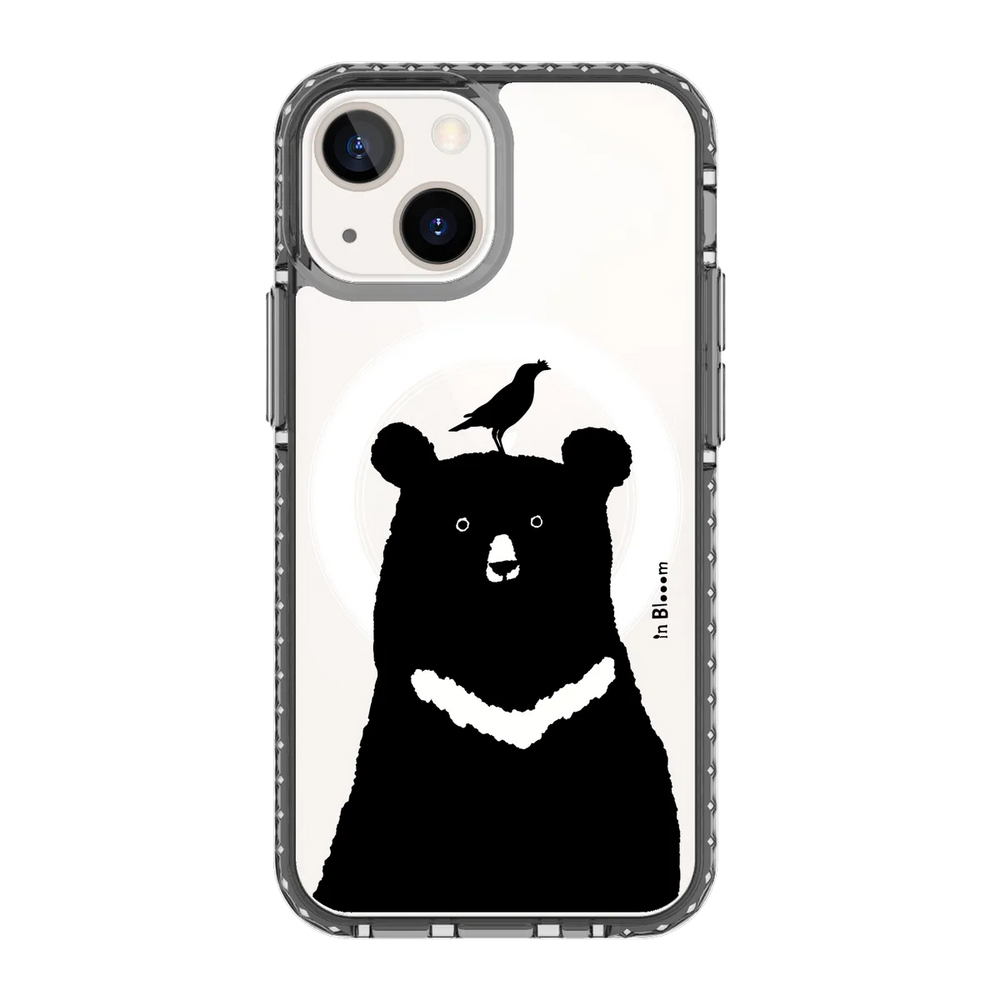 5592-iphone-13-mini-golden-case-magsafe-compatible-transparent-black