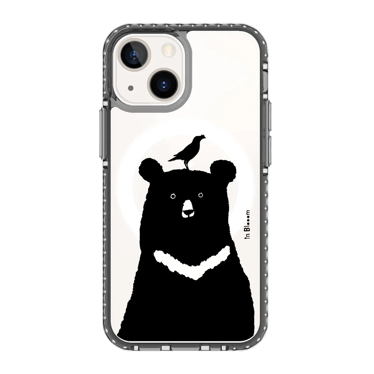 5592-iphone-13-mini-golden-case-magsafe-compatible-transparent-black
