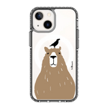 5593-iphone-13-mini-golden-case-magsafe-compatible-transparent-black