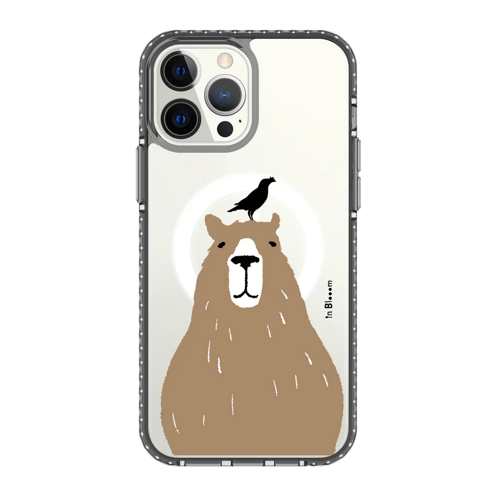 5593-iphone-13-pro-max-golden-case-magsafe-compatible-transparent-black