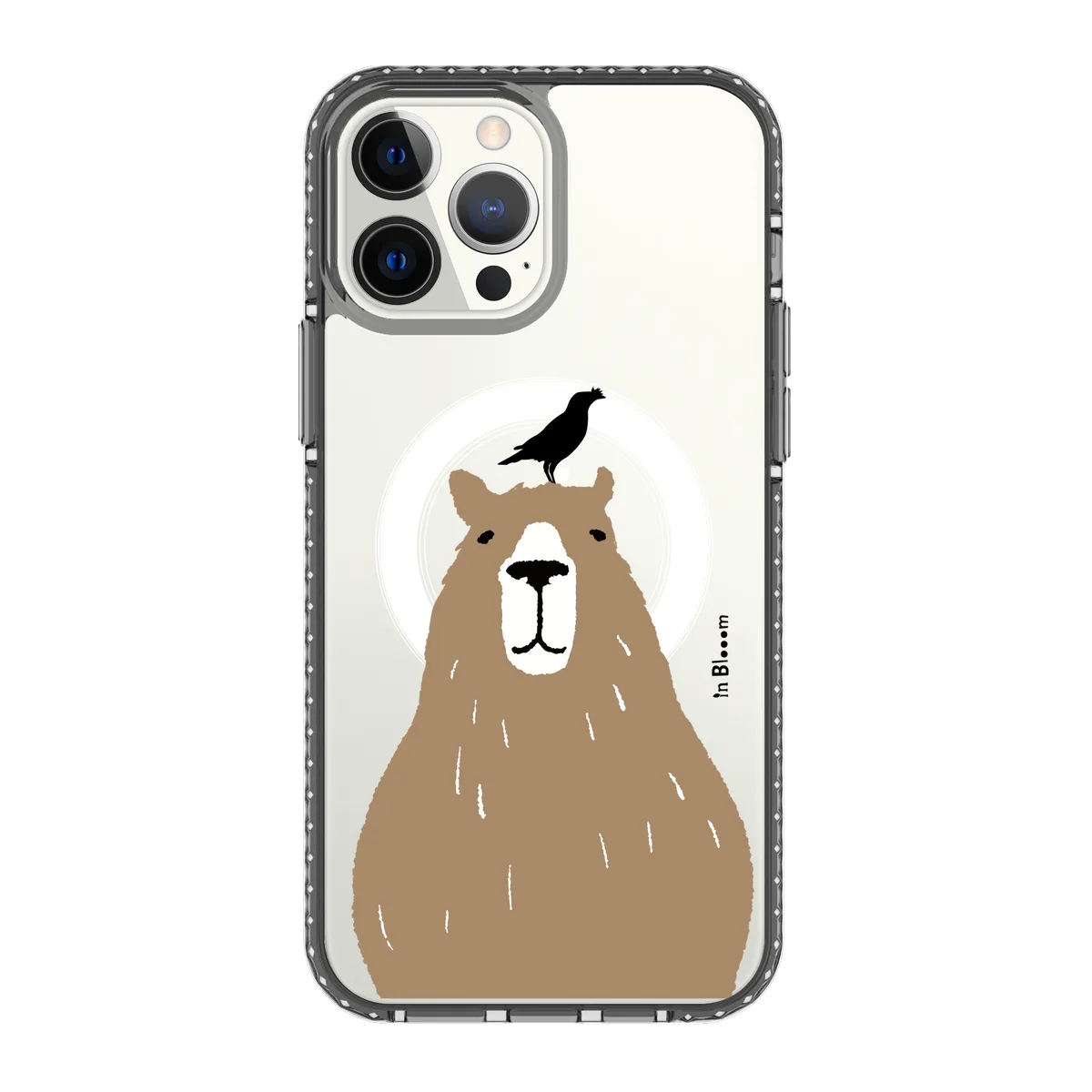 5593-iphone-13-pro-max-golden-case-magsafe-compatible-transparent-black