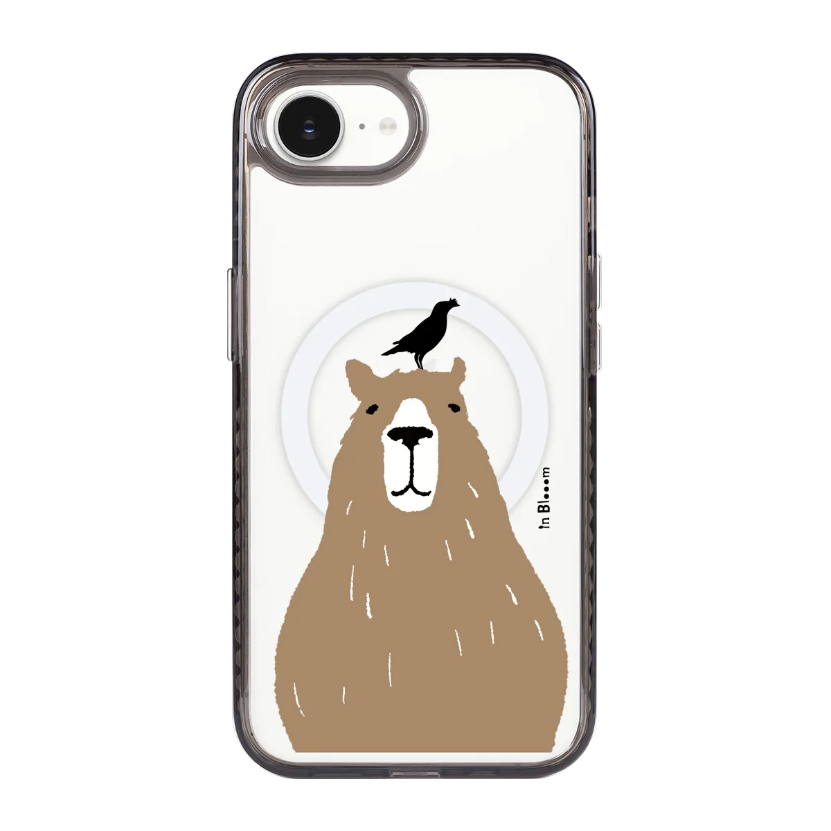 5593-iphone-16-e-golden-case-magsafe-compatible-transparent-black