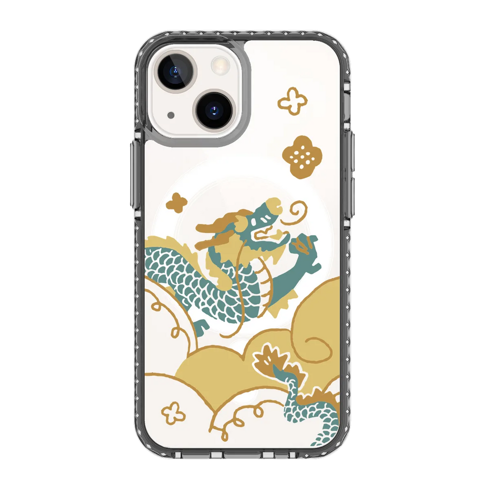 5596-iphone-13-mini-golden-case-magsafe-compatible-transparent-black