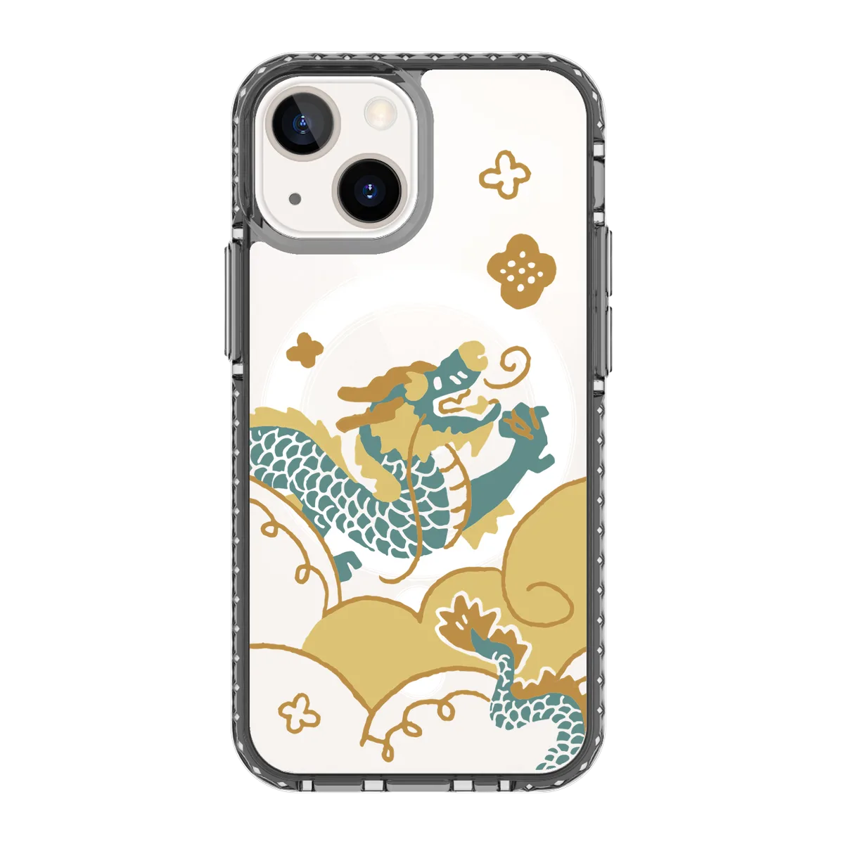 5596-iphone-13-mini-golden-case-magsafe-compatible-transparent-black